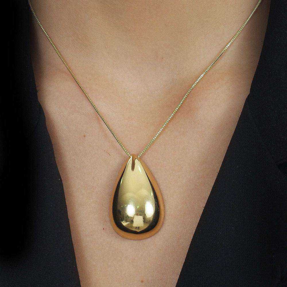 Colar Dourado de Gota - Imagem 2