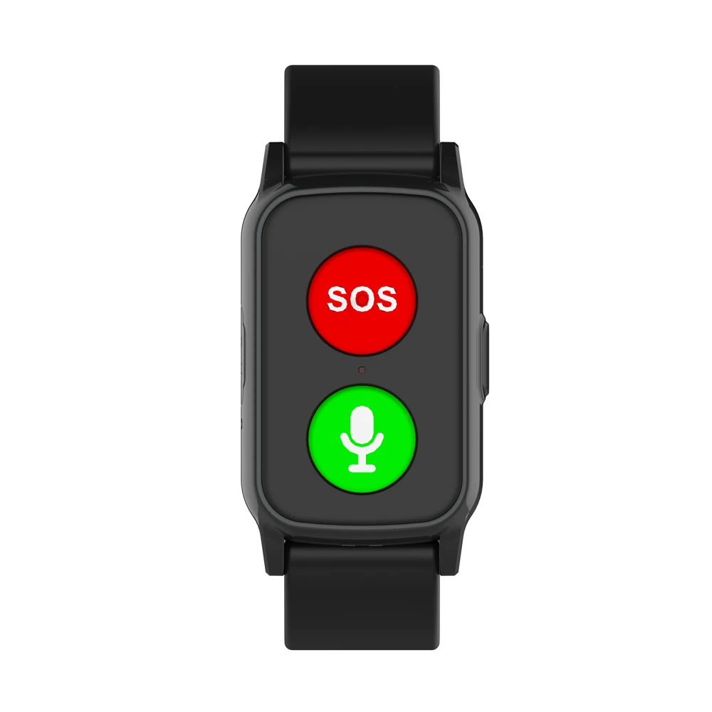 Pulseira de GPS Pessoal 4G LTE com Botão de Pânico para Chamadas, Termômetro e Alarme de Queda para Idosos com Demência - Imagem 5