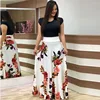 Novo Vestido Maxi de Verão para Mulheres com Estampa Floral, Cintura Alta, Lavável, Manga Curta, Tamanho Plus - Imagem 13