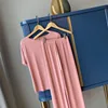 Conjunto de Pijamas de Verão 2026, Moda Casual, Tecido Leve, Conjunto de Duas Peças para Mulheres - Imagem 11