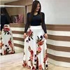 Novo Vestido Maxi de Verão para Mulheres com Estampa Floral, Cintura Alta, Lavável, Manga Curta, Tamanho Plus - Imagem 20