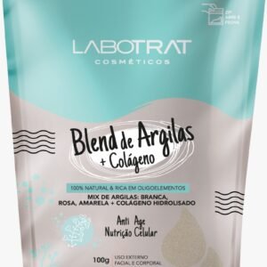 Argila Blend + Colageno Facial e Corporal labotrat 100g