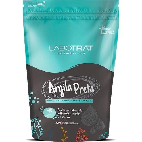 Argila Preta Facial e Corporal labotrat 300g