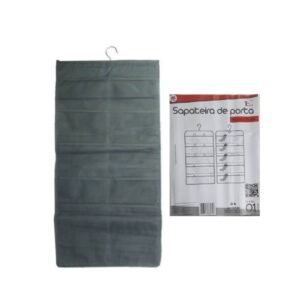 Sapateira de Porta 40x70 cm Top House TRC8175 Cinza