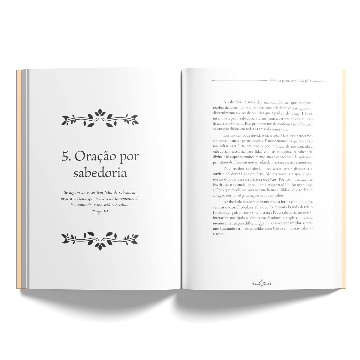 Orações para uma Vida Feliz: Conectando-se com Deus para encontrar a verdadeira