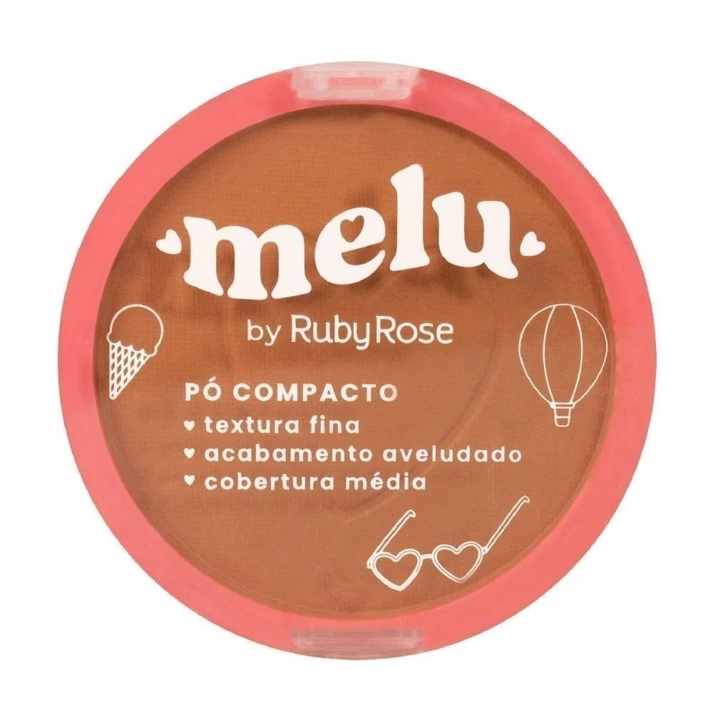 Pó Compacto Melu Vegano RR853 ME120 - Imagem 3