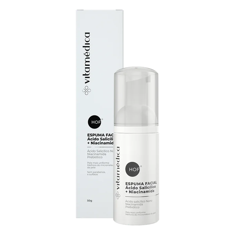 Espuma de Limpeza Facial Anti Acne e Oleosidade com Ácido Salicílico Nano + Niac - Imagem 2