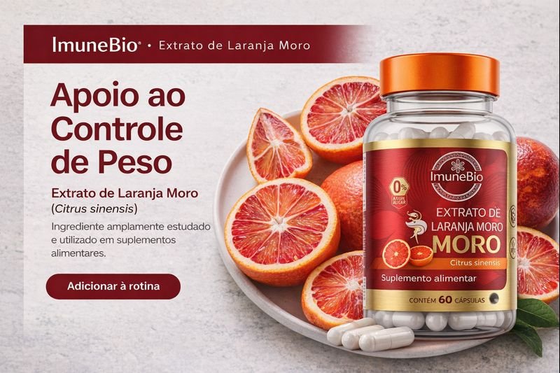 Suplemento Extrato de Laranja Moro Morosil- 540 Mg + Antocianinas 60 Caps - Imagem 4