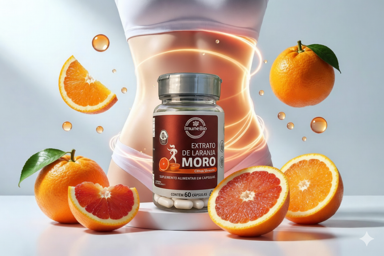 Suplemento Extrato de Laranja Moro Morosil- 540 Mg + Antocianinas 60 Caps - Imagem 5