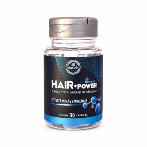 Suplemento Hair + Power Masculino A-Z Premium - 17 Vitaminas e Minerais