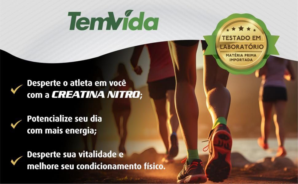 Creatina Nitro Natural tem, 300g - Imagem 7