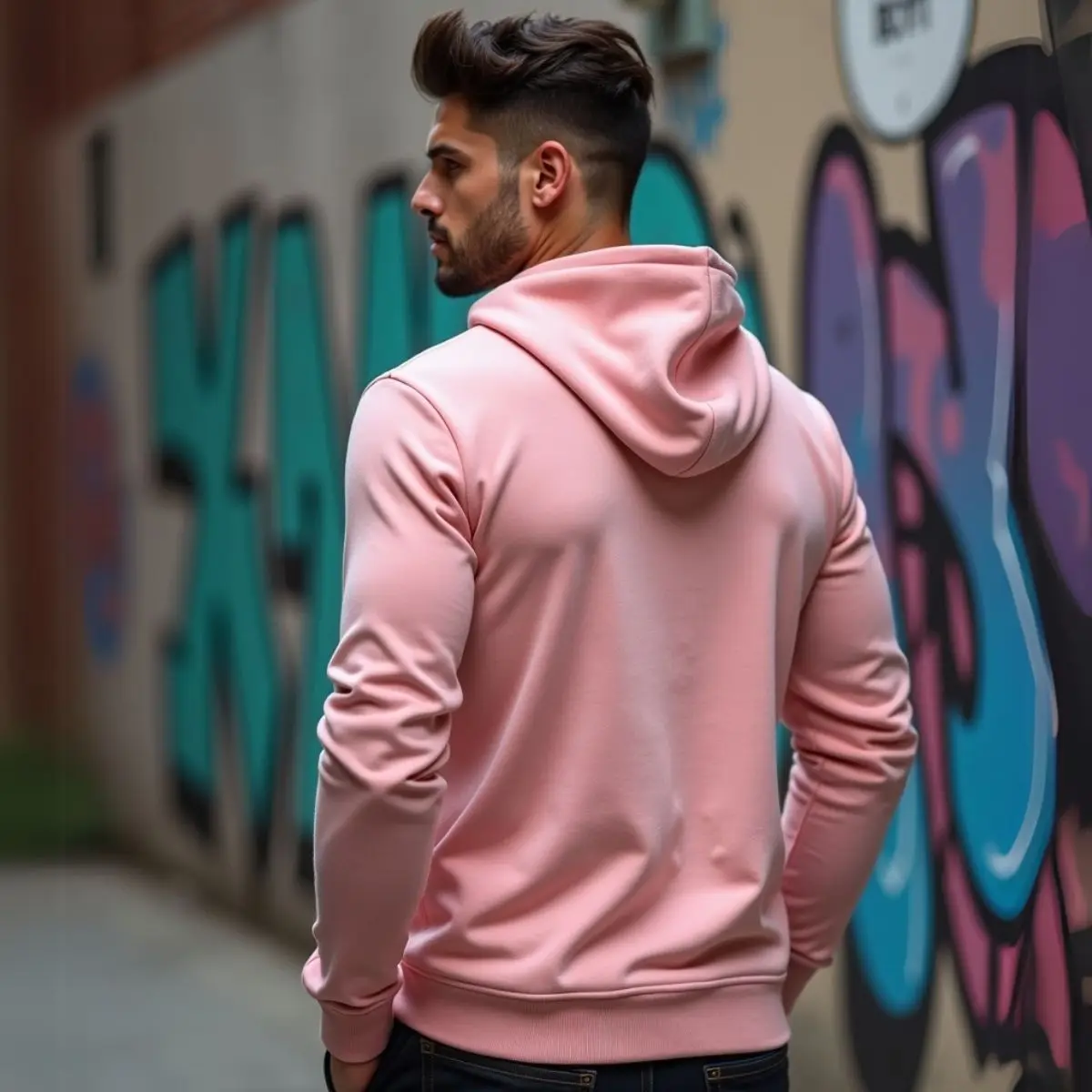 Moletom Canguru Liso Blusa Unissex Algodão Flanelado GuGi Bolso Frontal Capuz Aj - Imagem 6