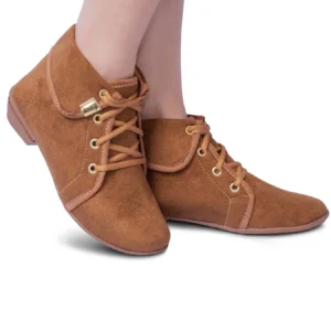 Bota Coturno Feminino Liso Cano Curto Frio Moda Inverno Tênis Botinha