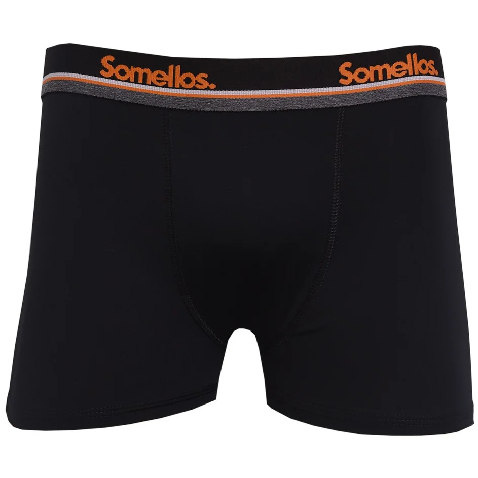 Kit 5 Cueca Boxer Masculina Microfibra Somellos Ou Similar - Imagem 9