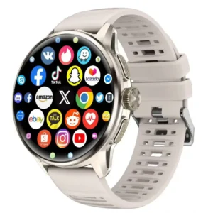 Novo Smartwatch 4G Autônomo H100 2026 com Câmera Rotativa, Android OS, Rastreamento GPS e Monitoramento de Saúde