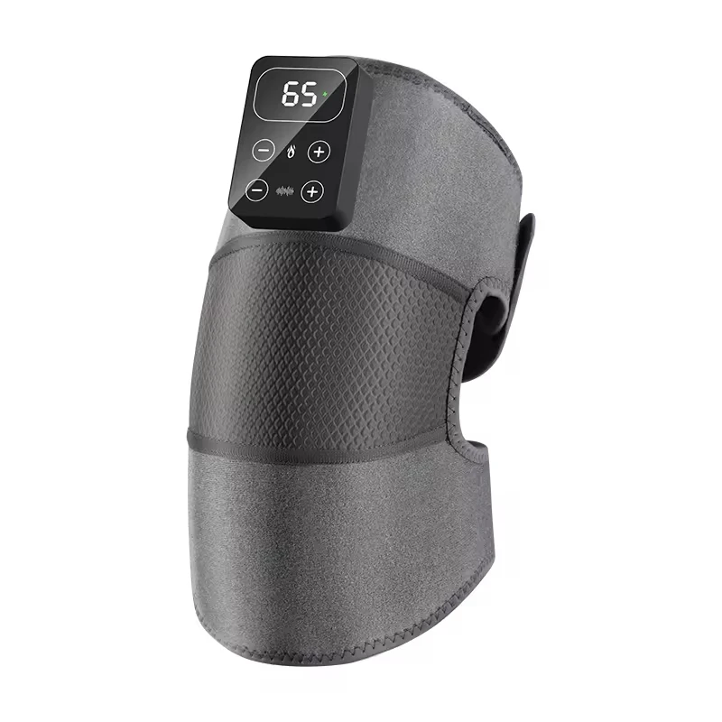 Novo Massageador Vibratório Recarregável com Aquecimento e Compressão de Ar para Terapia de Reabilitação de Pernas e Suporte para Joelhos de Idosos - Imagem 7
