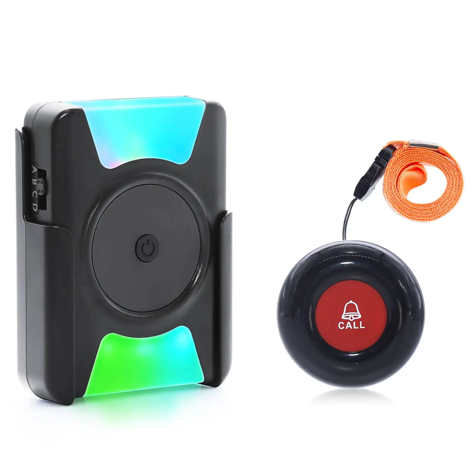 Daytech sem fio Chamando Sistema Pagers Idosos Cuidador Pager Piscando Respiração Luz Vibração Alerta Dispositivo - Imagem 9
