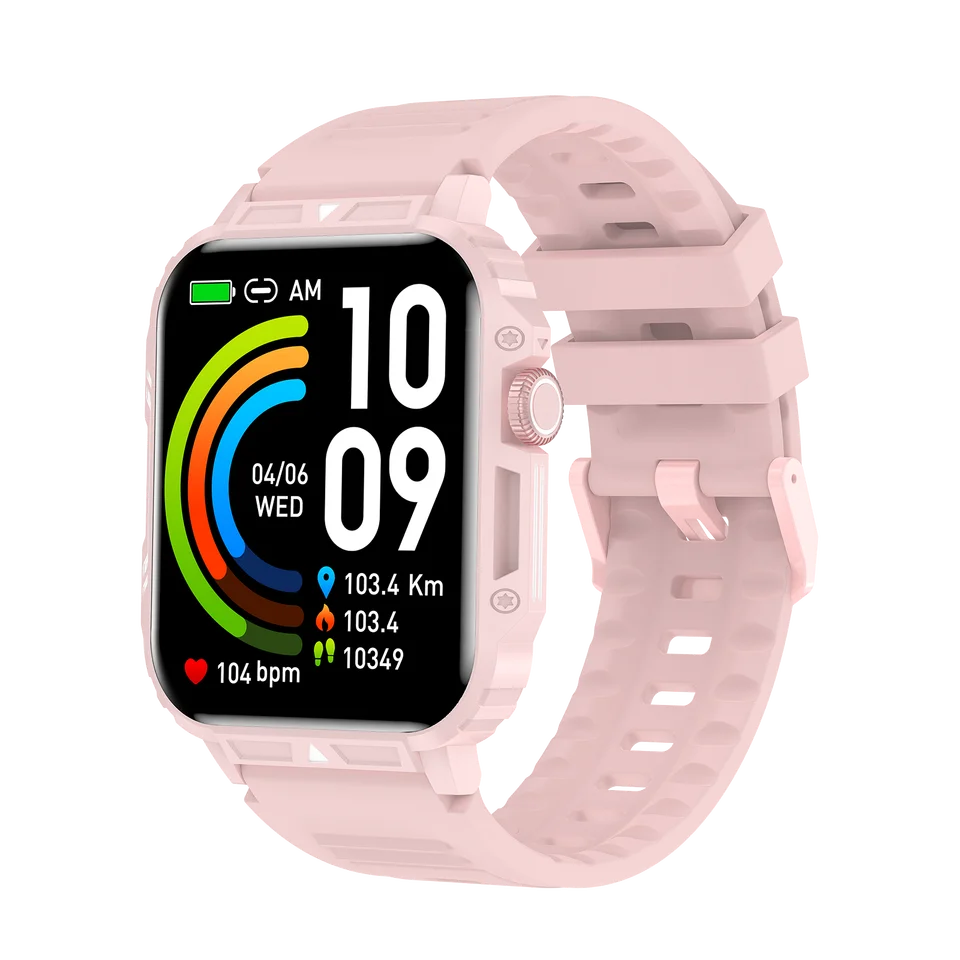 Relógio Inteligente L81 para Homens com Chamada Bluetooth, Monitor de Frequência Cardíaca, Oxigênio no Sangue, Rastreador de Fitness, IP68 à Prova d'Água, Relógio Esportivo para Atividades ao ar livre - Imagem 2