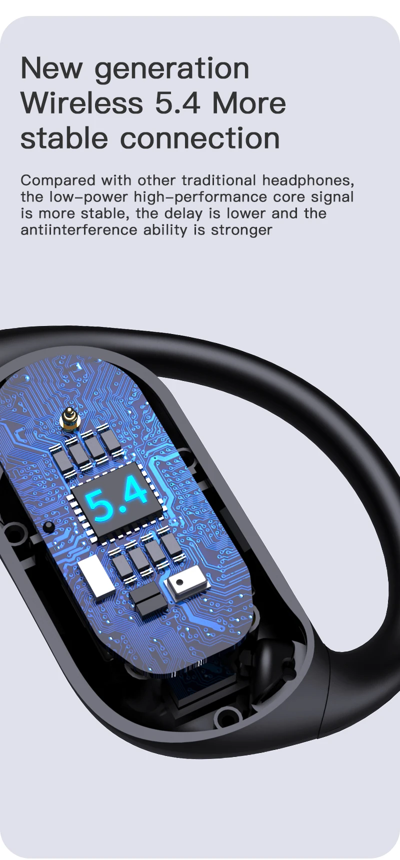 3-em-1 AI Language Translator Earbuds Tempo real OWS HD Som Qualidade Longa Vida útil da bateria 144 Idiomas Touch Screen 5G - Imagem 15