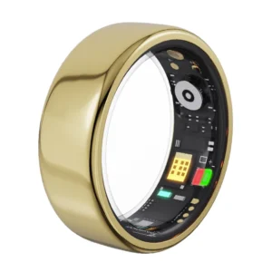 Novo Modelo de Anel Inteligente para Controle por Aplicativo Bluetooth, Monitor de Frequência Cardíaca com Oxigênio no Sangue