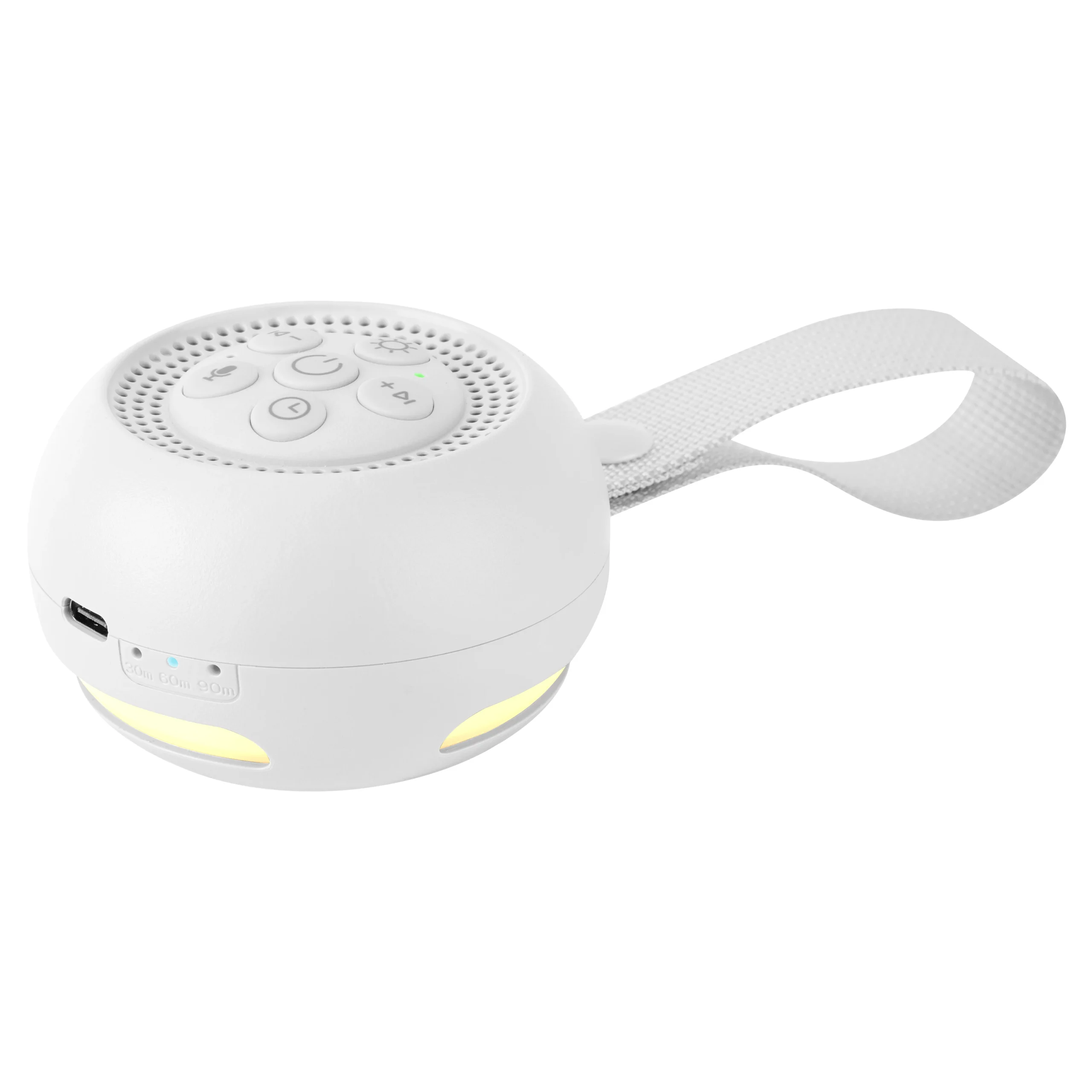 Máquina de Som de Ruído Branco Portátil para Sono, para Bebês e Adultos, com 15 Sons Relaxantes para Dormir, Berçário, Casa, Escritório