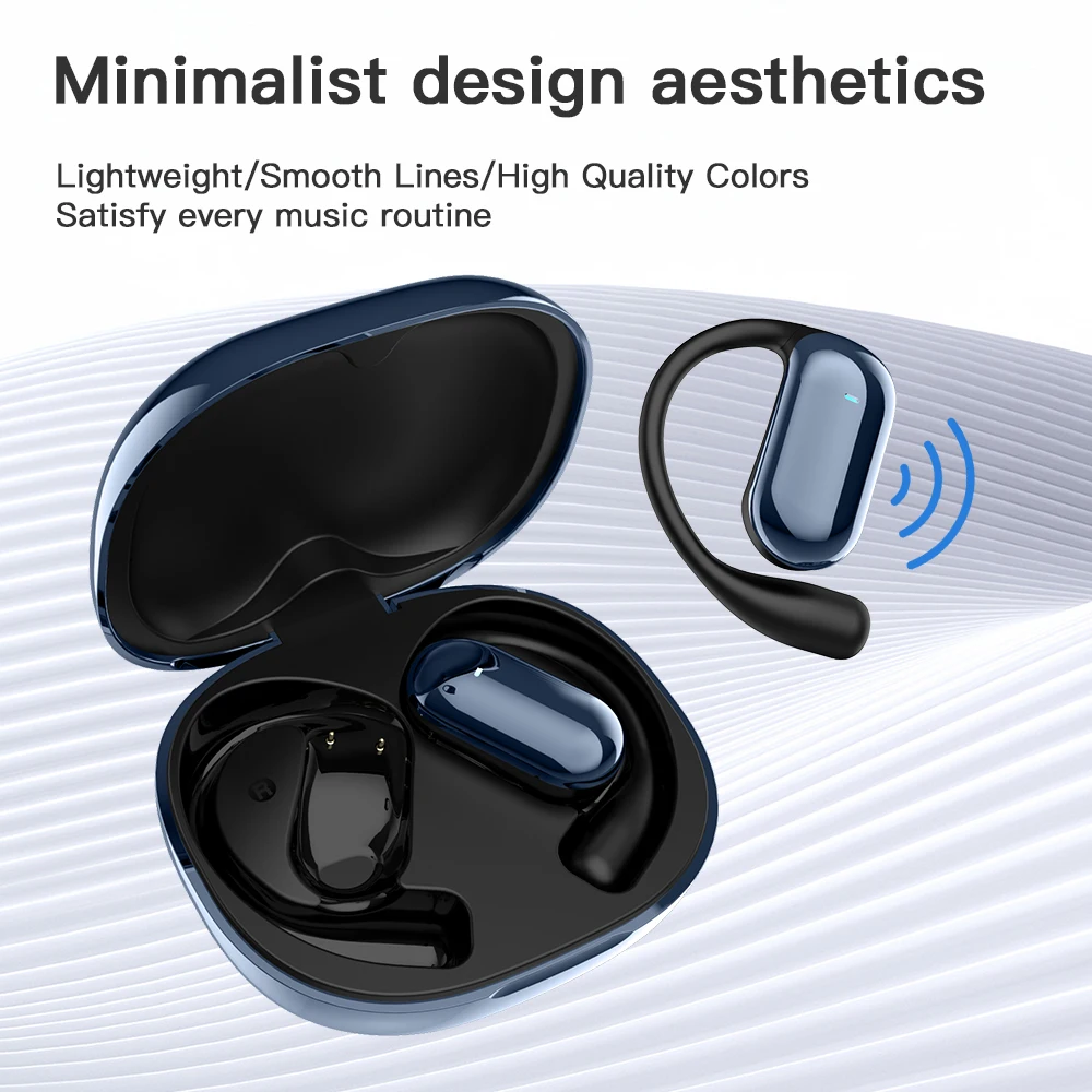 3-em-1 AI Language Translator Earbuds Tempo real OWS HD Som Qualidade Longa Vida útil da bateria 144 Idiomas Touch Screen 5G - Imagem 6