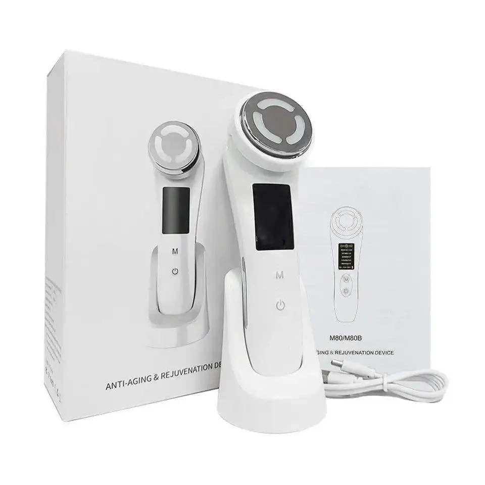 Produto de beleza massagem facial portátil-aquece até reduzir rugas e anti-envelhecimento