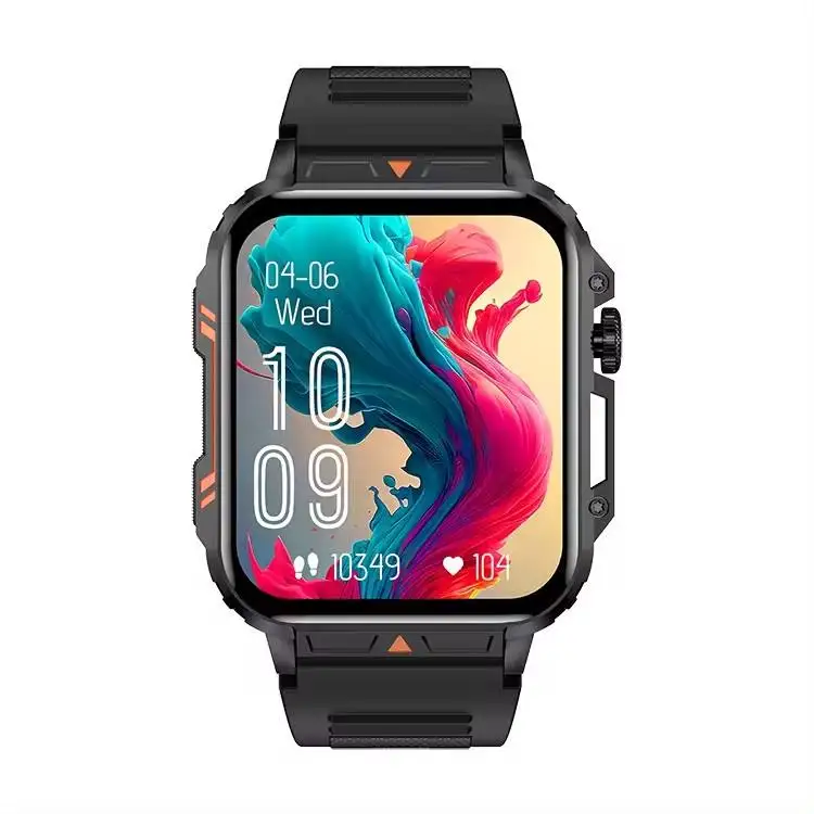 Relógio Inteligente L81 para Homens com Chamada Bluetooth, Monitor de Frequência Cardíaca, Oxigênio no Sangue, Rastreador de Fitness, IP68 à Prova d'Água, Relógio Esportivo para Atividades ao ar livre - Imagem 6