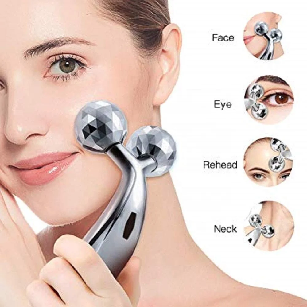 Massageador Facial e Corporal Portátil em ABS 3D com Efeito de Lifting e Firmamento da Pele para Antienvelhecimento - Imagem 5