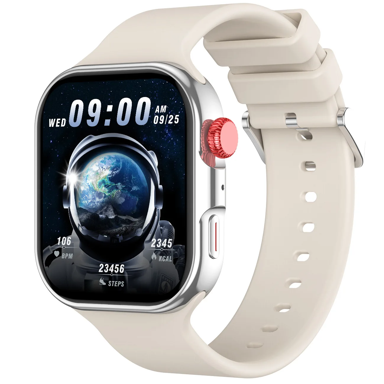Relógio Inteligente CY39 Fitness Tracker Smartwatch com Tela Quadrada IPS de 2,02 Polegadas, Relógio de Saúde para Android IOS IP68 - Imagem 8