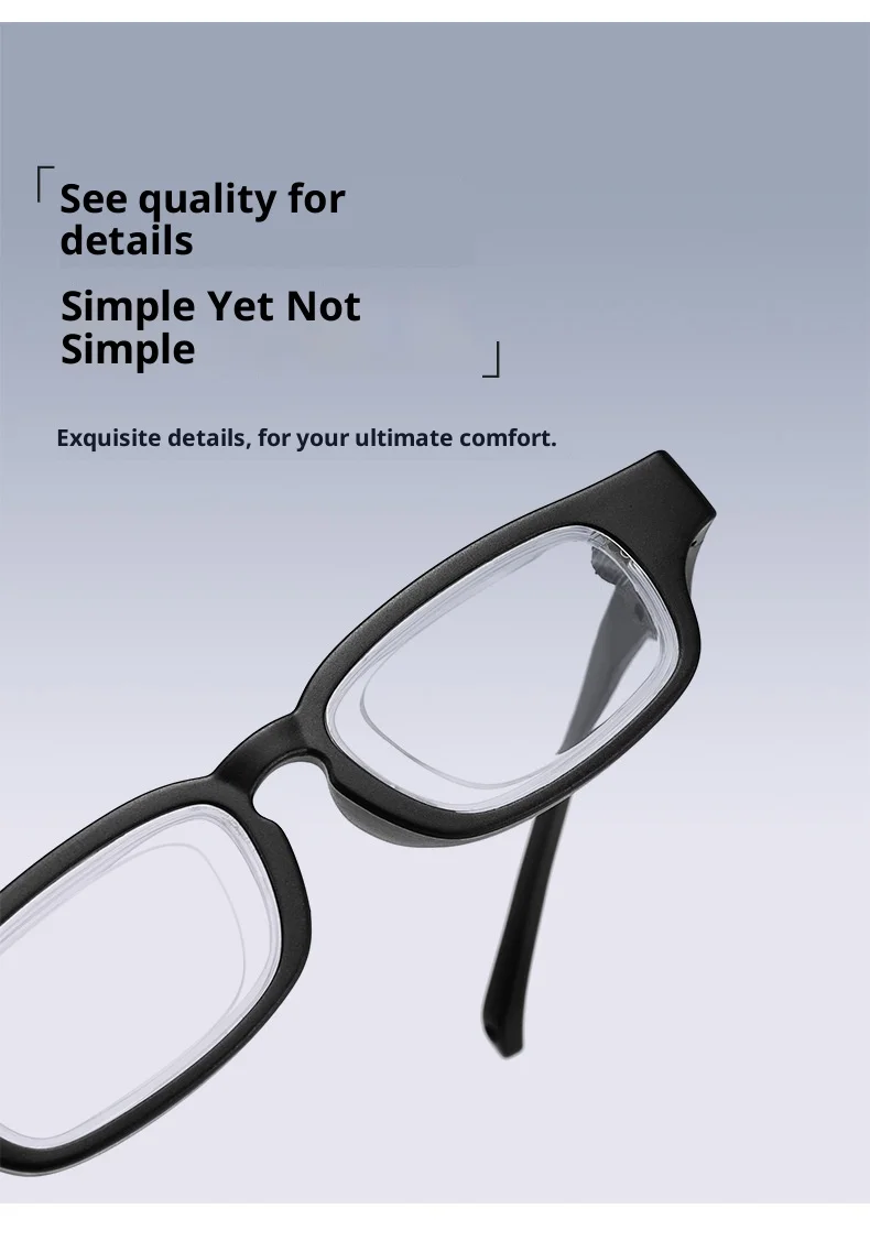 Óculos de Leitura Inteligentes para Idosos com Lentes de Comprimento Focal Ajustável e Proteção Anti-luz Azul, Armação TR90, Grau 100-400 para - Imagem 19