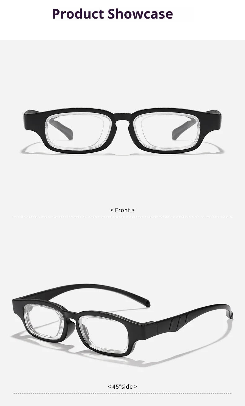 Óculos de Leitura Inteligentes para Idosos com Lentes de Comprimento Focal Ajustável e Proteção Anti-luz Azul, Armação TR90, Grau 100-400 para - Imagem 23