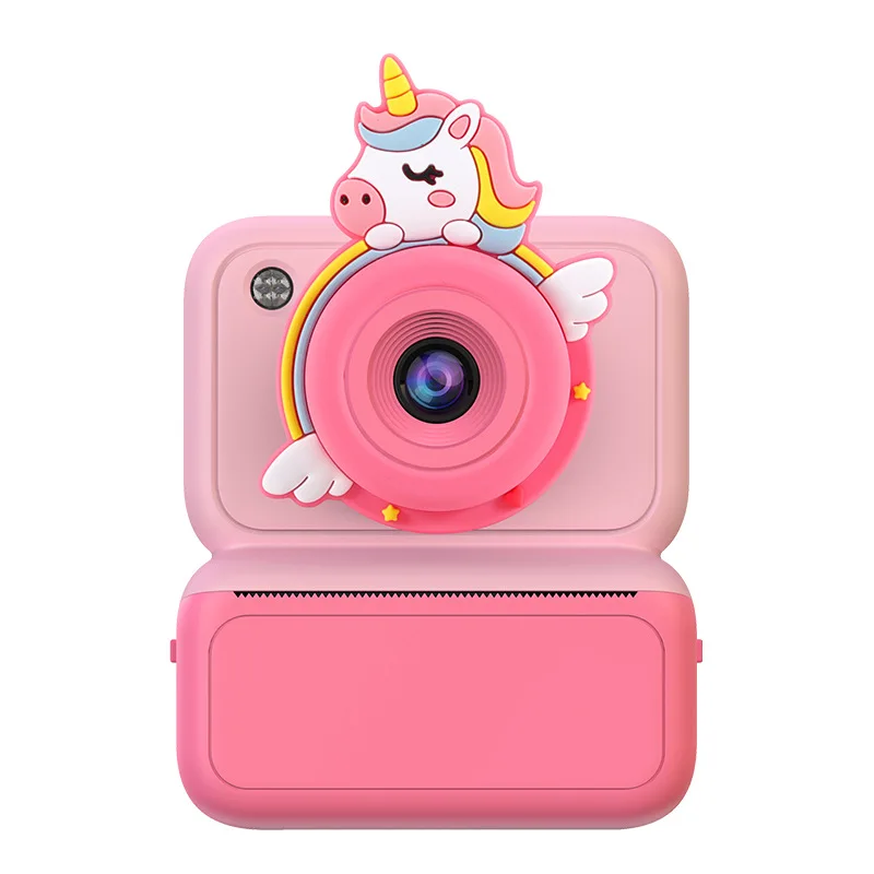 Câmera Instantânea Dupla Infantil Y350 com Capa de Silicone, Tela de 2.4", Impressão de Fotos e Gravação de Vídeos, Presente para Crianças - Imagem 5