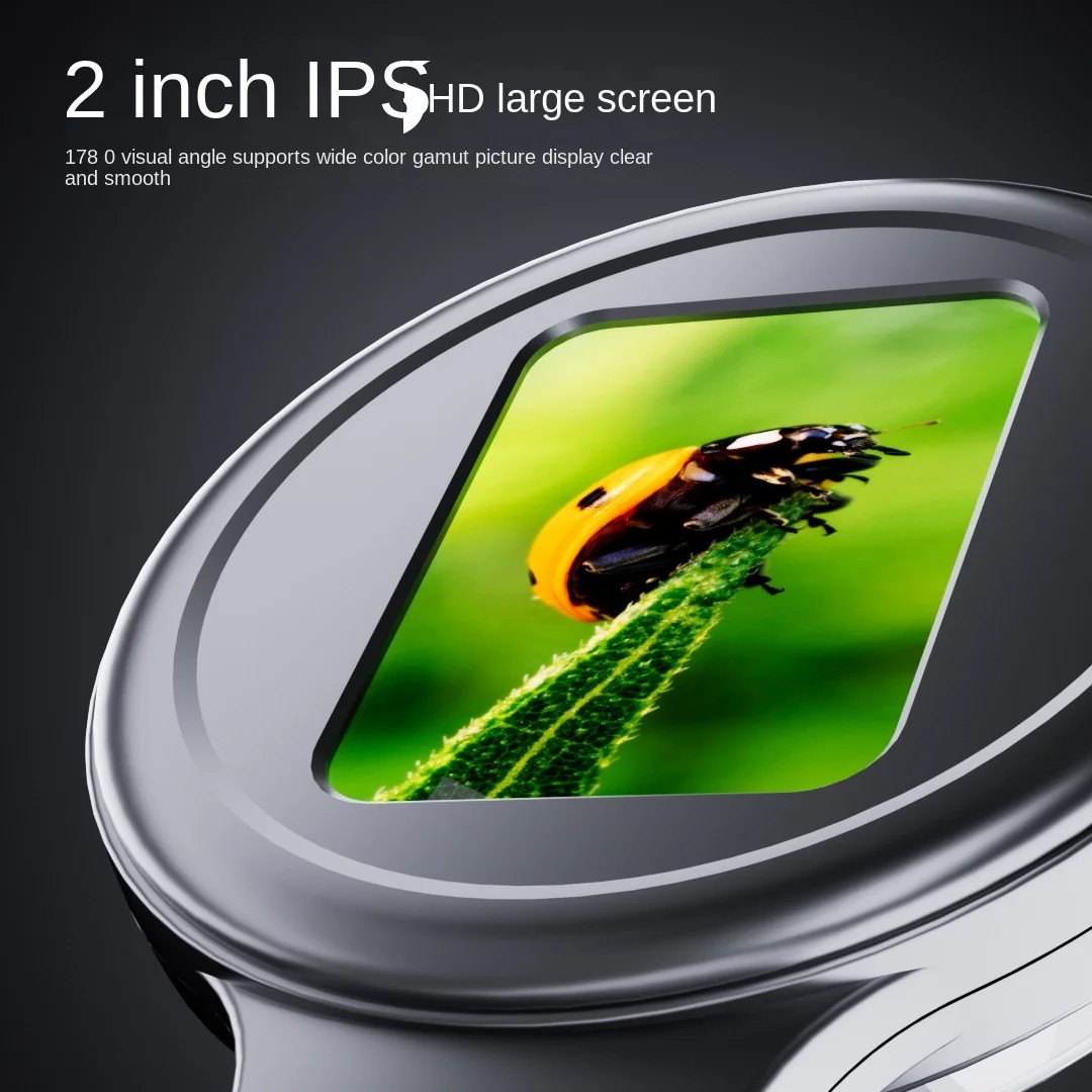 Lupa Digital Portátil de Alta Qualidade em ABS HD 1080P com Luz LED Eletrônica 20X para Leitura Modelo V7 para Baixa Visão e Idosos - Imagem 4