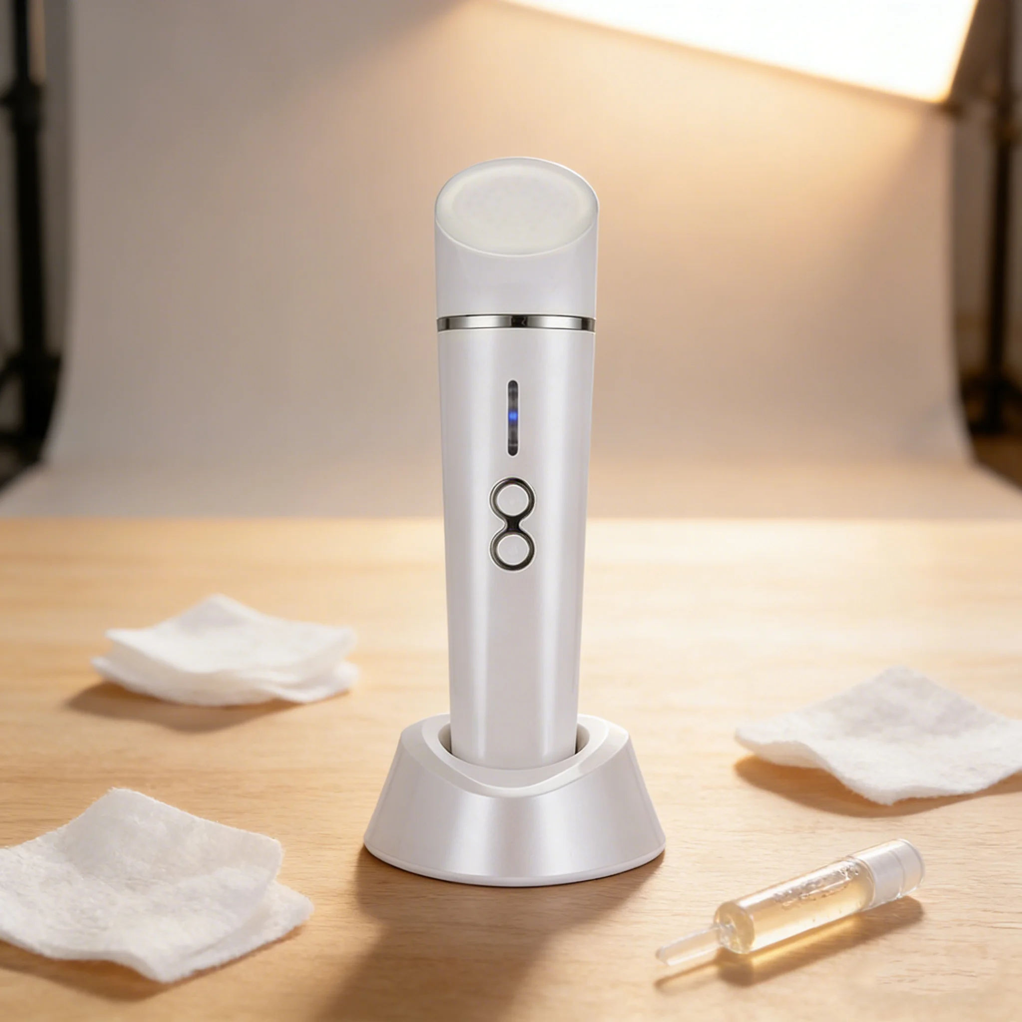 Equipamento de Beleza Multifuncional para Uso Doméstico, Óculos de Massagem Facial Anti-Idade, Ferramentas de Cuidados com a Pele Vermelha