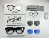 Óculos de Sol Inteligentes AI AIMB-S1 com Câmera, Lentes 3 em 1, Anti-Luz Azul, Wi-Fi, Anti-Vibração, ChatGPT, Óculos Inteligentes 1080P - Imagem 7