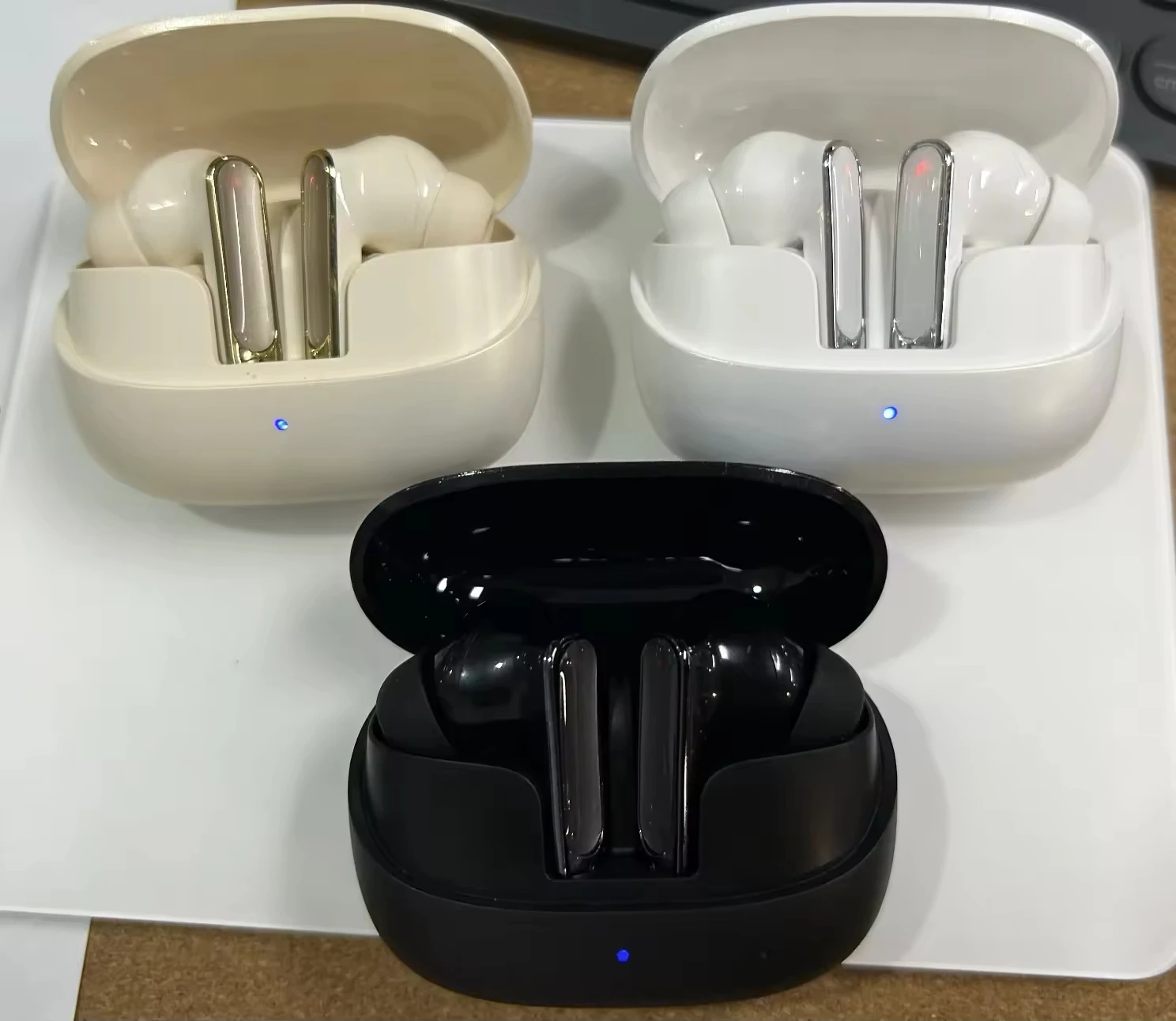 Novos Fones De Ouvido Sem Fio V5.0 Stereo Sound TWS Fone De Ouvido ANC + ENC Earbuds Audifonos - Imagem 2