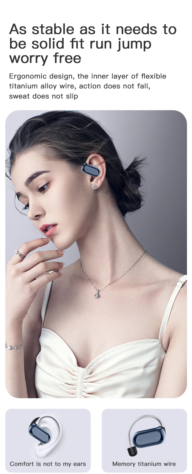 3-em-1 AI Language Translator Earbuds Tempo real OWS HD Som Qualidade Longa Vida útil da bateria 144 Idiomas Touch Screen 5G - Imagem 14