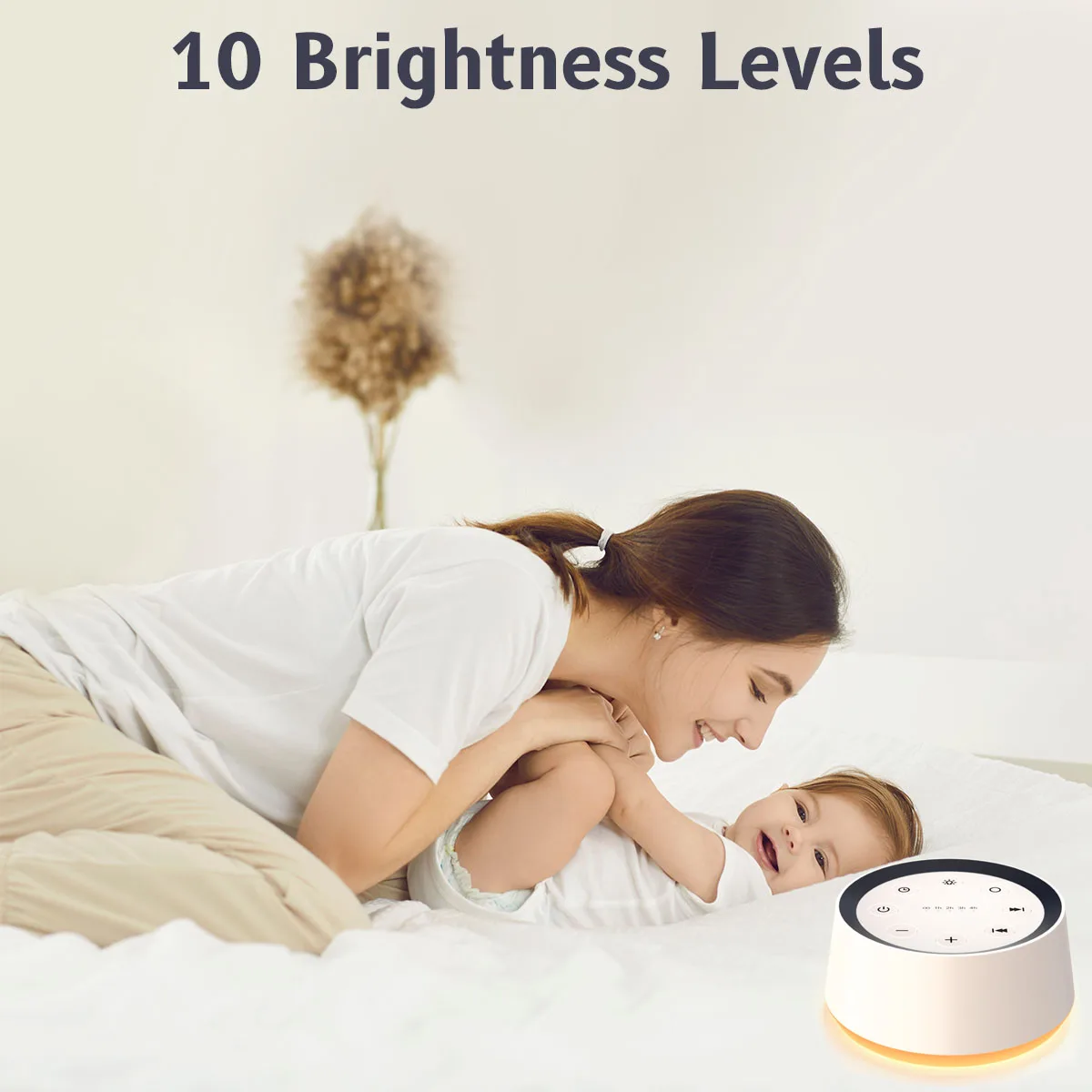 Máquina de Som Relaxante com Luz Noturna para Melhorar o Sono - Oferta Imperdível - Imagem 3