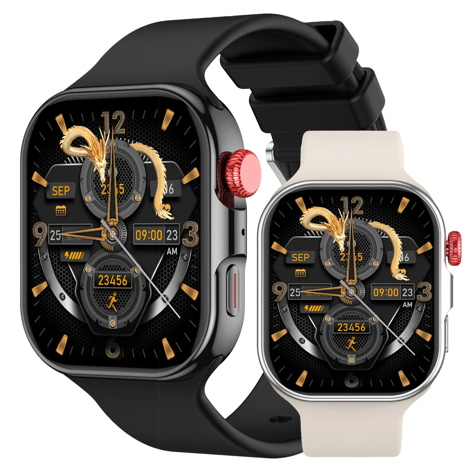 Relógio Inteligente CY39 Fitness Tracker Smartwatch com Tela Quadrada IPS de 2,02 Polegadas, Relógio de Saúde para Android IOS IP68 - Imagem 4