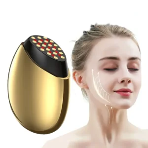 Dispositivo de Enrigecimento de Pele RF, Redução de Rugas, Terapia de Luz LED EMS 3 em 1, Máquina de Colágeno Facial Certificada CE OEM