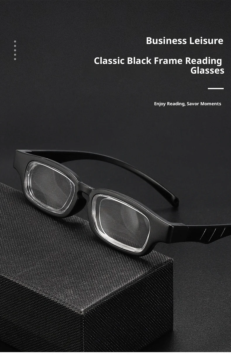 Óculos de Leitura Inteligentes para Idosos com Lentes de Comprimento Focal Ajustável e Proteção Anti-luz Azul, Armação TR90, Grau 100-400 para - Imagem 10