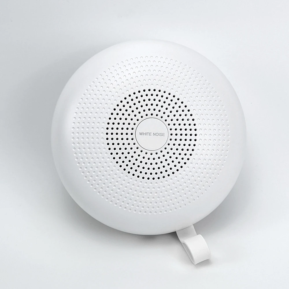 Máquina de Som Portátil Sem Fio com Ruído Branco para Dormir, Sons para Dormir e Luz LED Piscante | Dispositivo de Auxílio ao Sono e - Imagem 7