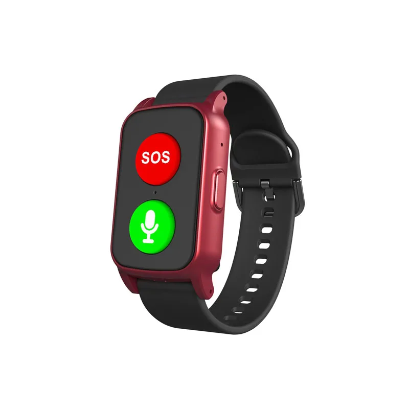 Pulseira de Rastreamento GPS à Prova d'Água 4G com Monitoramento de Saúde, Controle de Frequência Cardíaca e Pressão Arterial para Idosos - Imagem 3