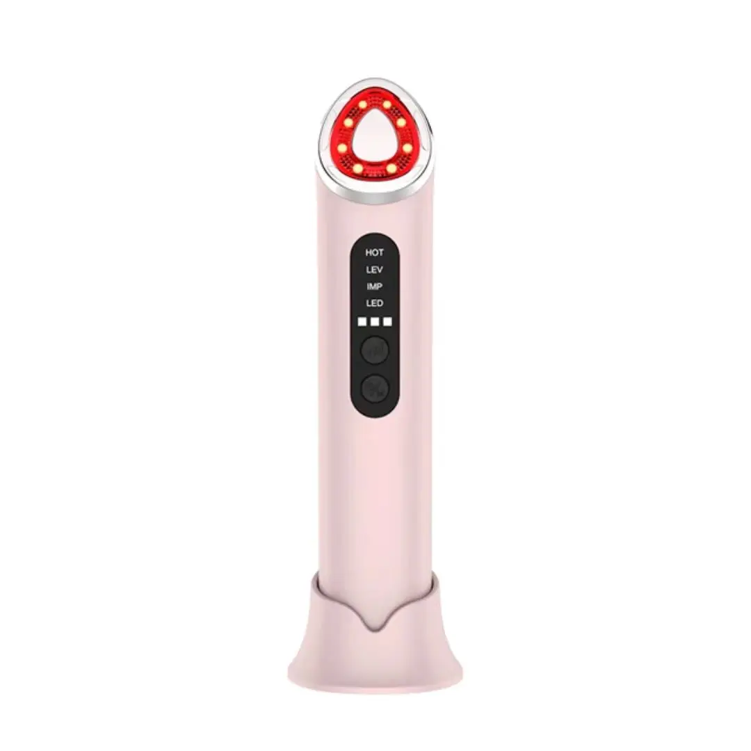 Dispositivo de Cuidados com a Pele, Rolador Facial Vibratório, Ferramenta de Massagem Facial e do Pescoço Sem Fio com Microcorrente para Inchaço - Imagem 8