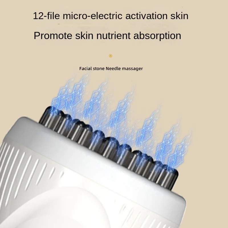 Escova Elétrica Meridian Inteligente para Massagem Abdominal, Vibração, Luz Vermelha e Drenagem para Ombros e Pescoço - Imagem 3