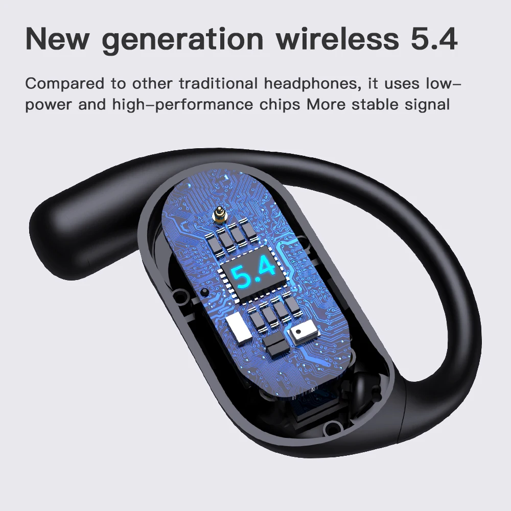 3-em-1 AI Language Translator Earbuds Tempo real OWS HD Som Qualidade Longa Vida útil da bateria 144 Idiomas Touch Screen 5G - Imagem 4