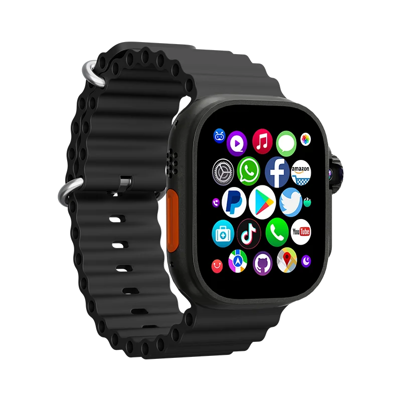 Relógio Inteligente DW100 PRO+ 4G LTE com WIFI, GPS, Tela AMOLED de 50mm, Display Colorido, Chamada SIM, Compatibilidade Android, Monitor - Imagem 2