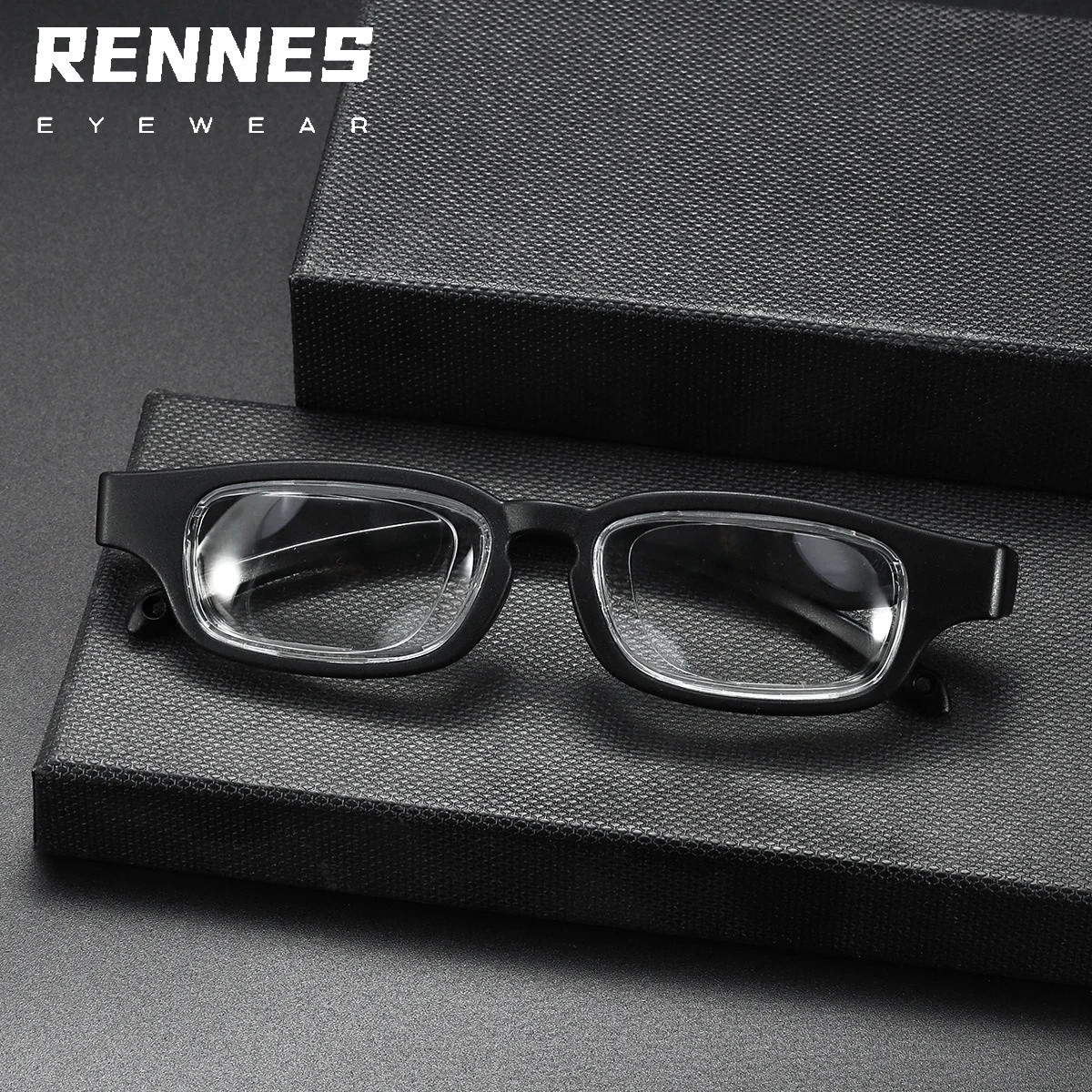 Óculos de Leitura Inteligentes para Idosos com Lentes de Comprimento Focal Ajustável e Proteção Anti-luz Azul, Armação TR90, Grau 100-400 para - Imagem 4