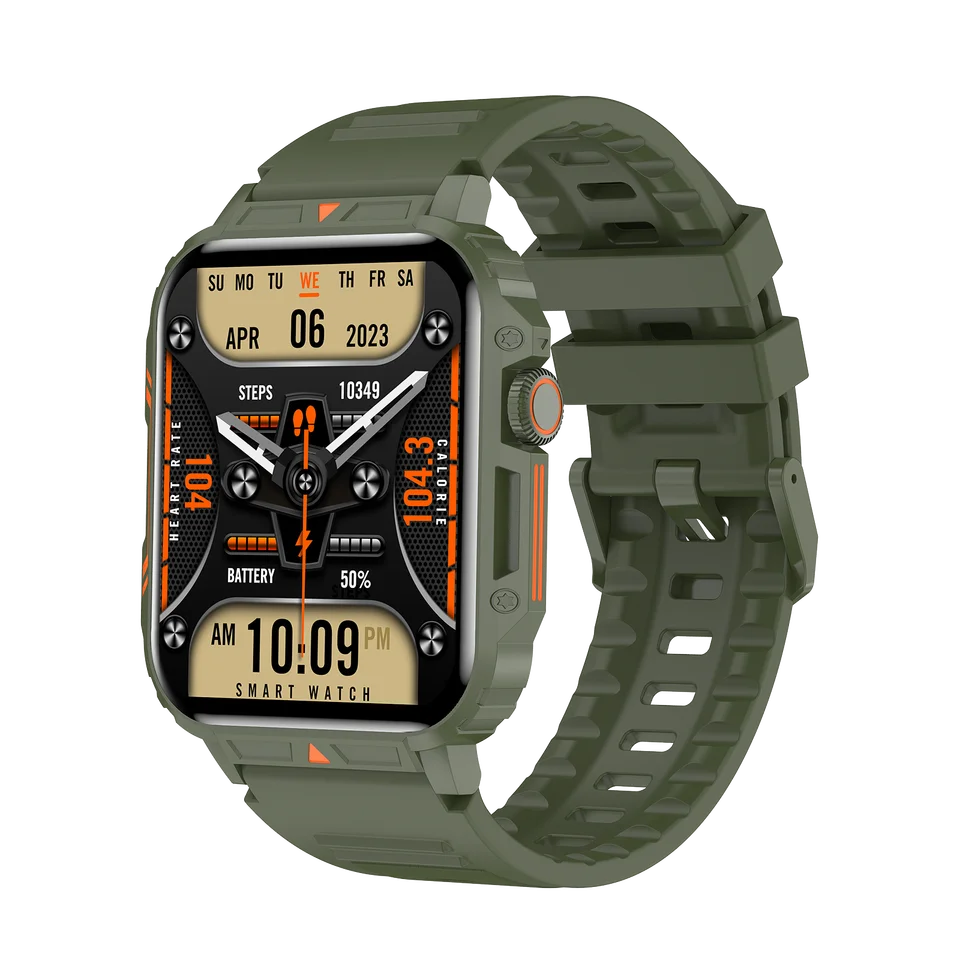 Relógio Inteligente L81 para Homens com Chamada Bluetooth, Monitor de Frequência Cardíaca, Oxigênio no Sangue, Rastreador de Fitness, IP68 à Prova d'Água, Relógio Esportivo para Atividades ao ar livre - Imagem 4